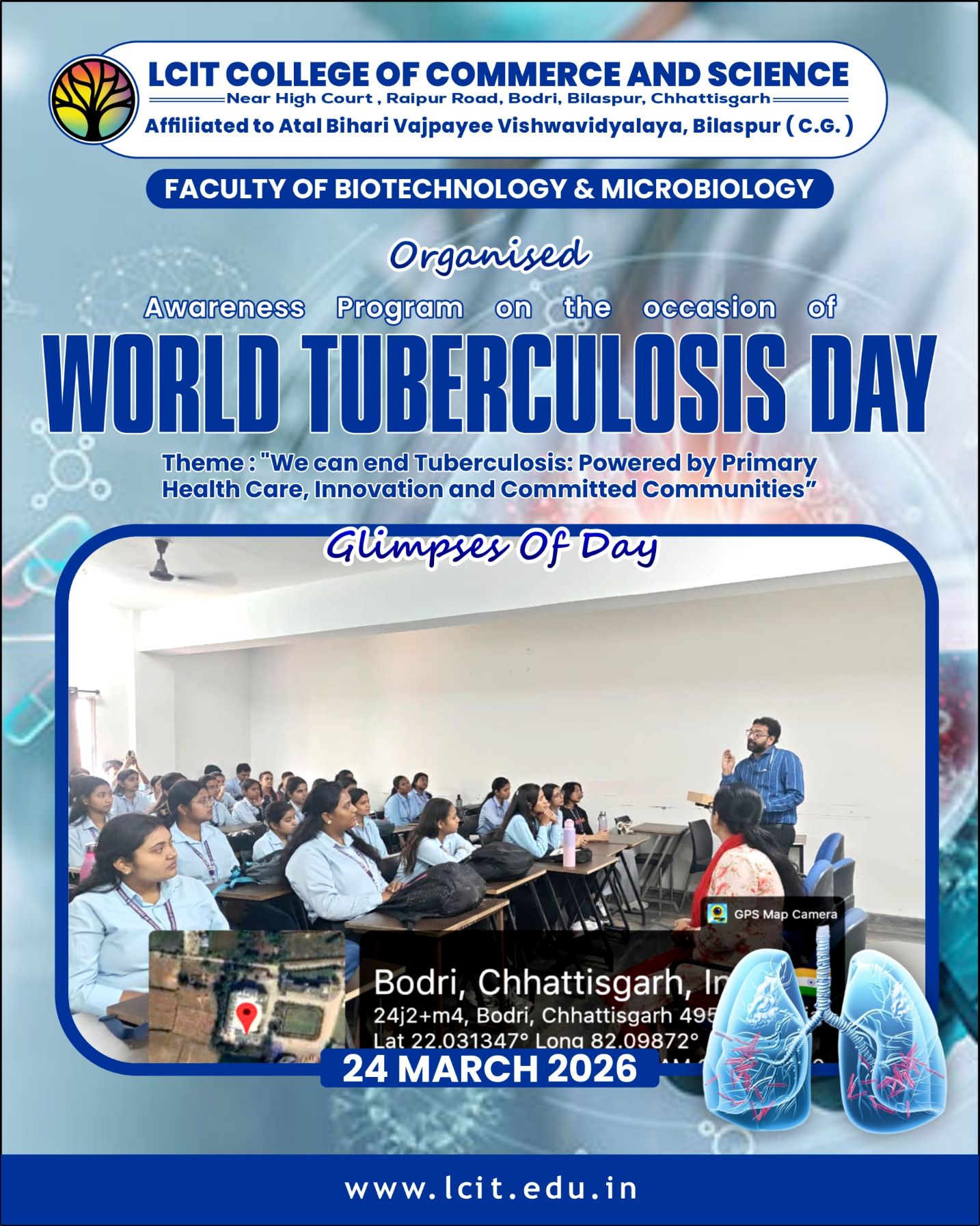 World Tuberculosis Day 24-03-2026