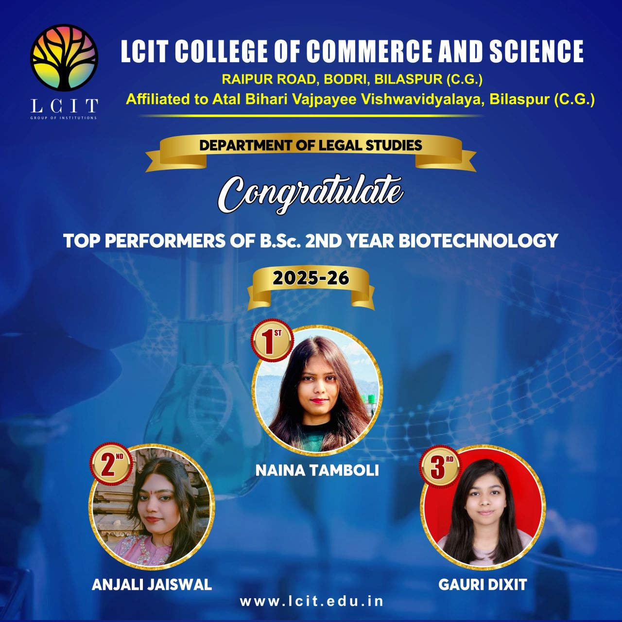 BSC Biotechnology II Year 2025-2026