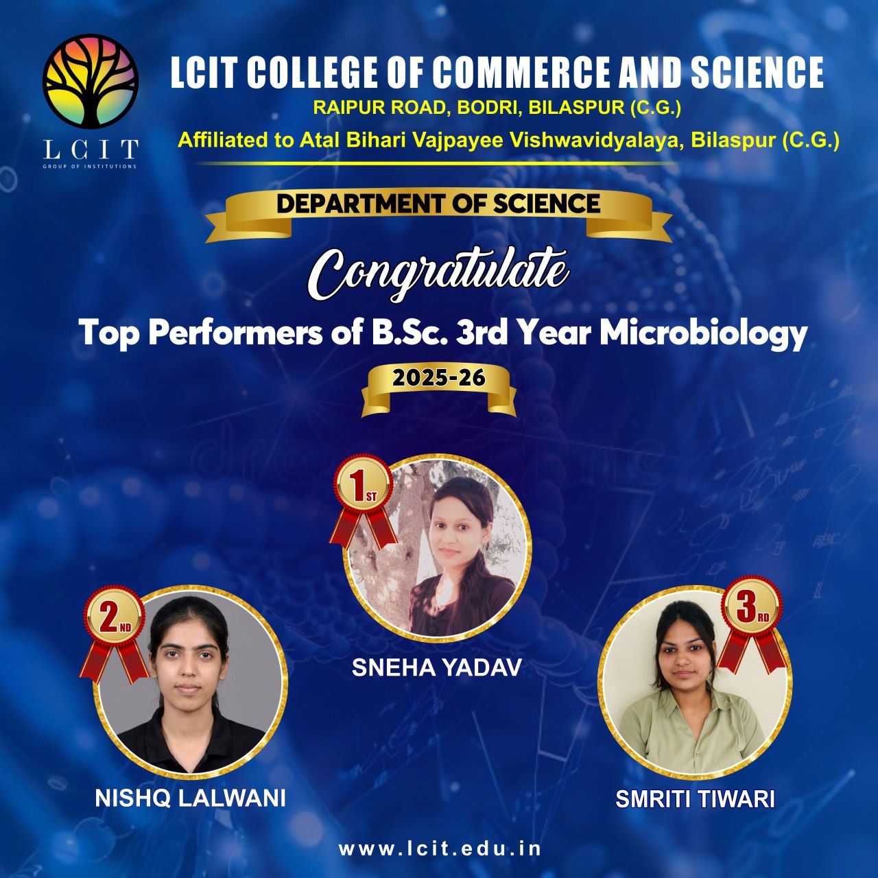 BSC  Microtechnology III Year 2025-2026